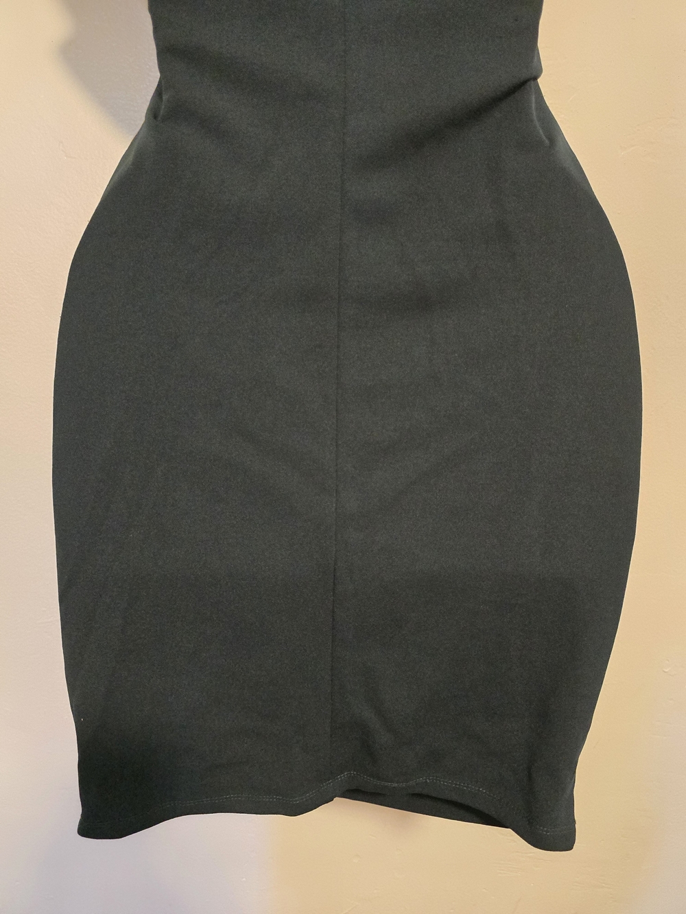 Mind Code - Ruffle-Trim Bodycon Mini Dress - Picture 9 of 12